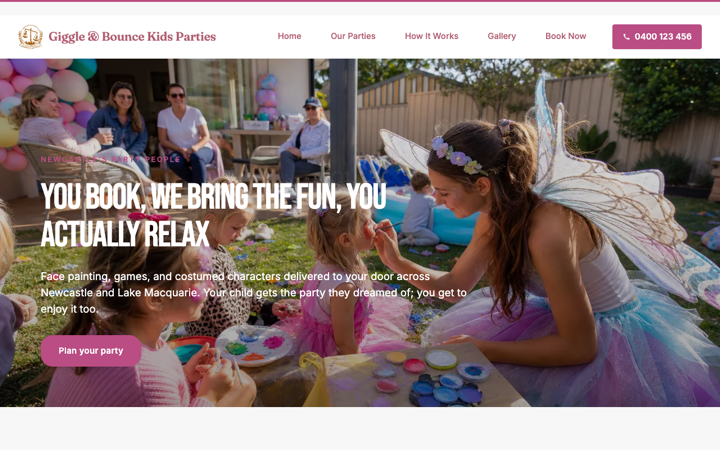 Giggle & Bounce Kids Parties