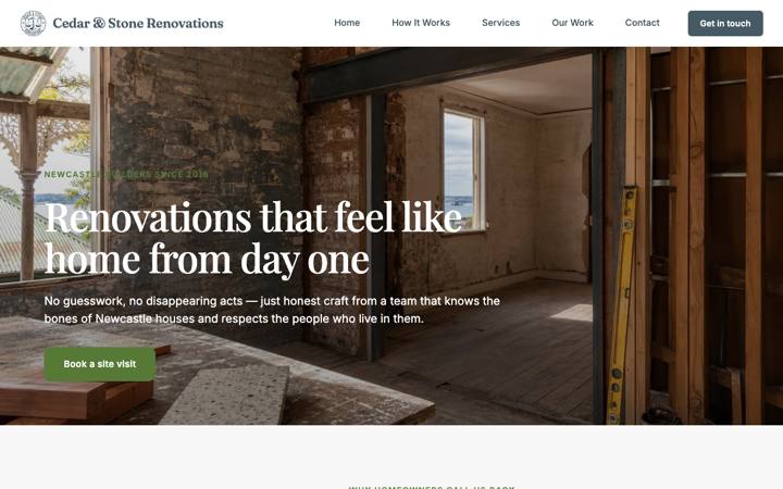 Cedar & Stone Renovations